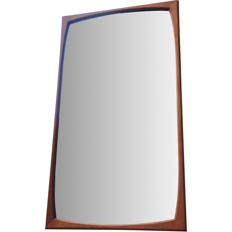 Miroir vintage en teck de G-Plan