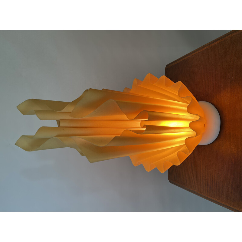 Lampe de table vintage modèle corolle par Georgia Jacob, 1970