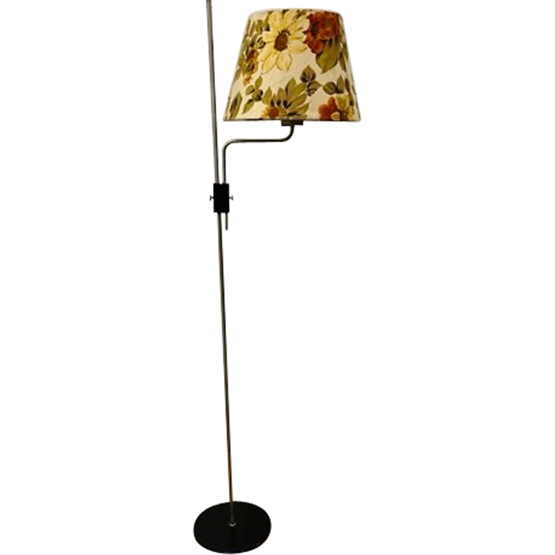 Vintage vloerlamp in hoogte verstelbaar