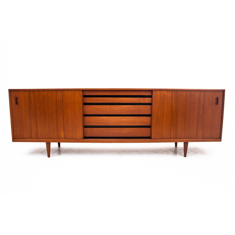 Vintage teakhouten dressoir, Denemarken 1960