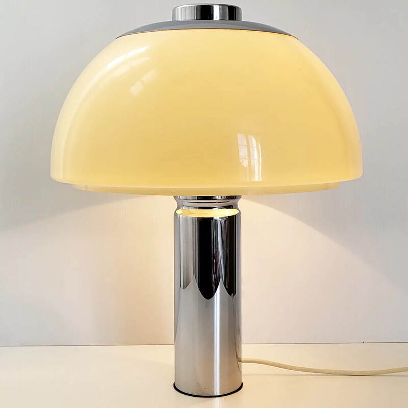 Vintage paddestoel lamp, 1970