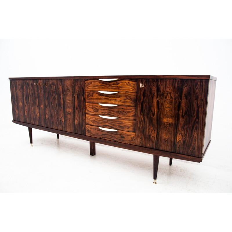 Vintage rosewood sideboard, Western Europe 1960s