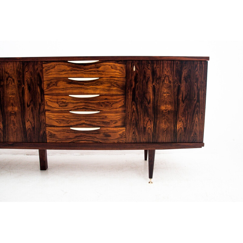 Vintage rosewood sideboard, Western Europe 1960s