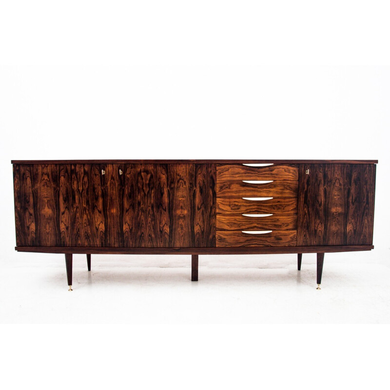 Vintage rosewood sideboard, Western Europe 1960s