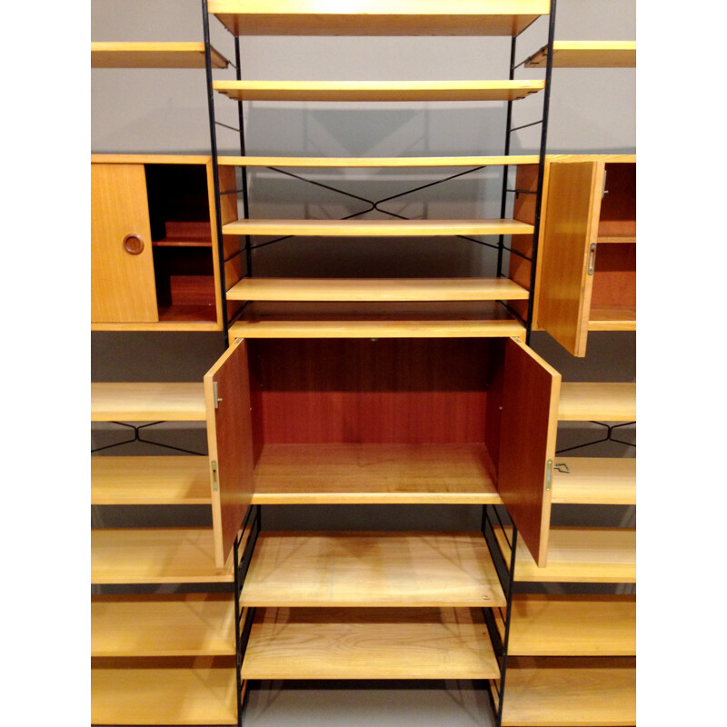 Scandinavian modulable shelves - 1950s