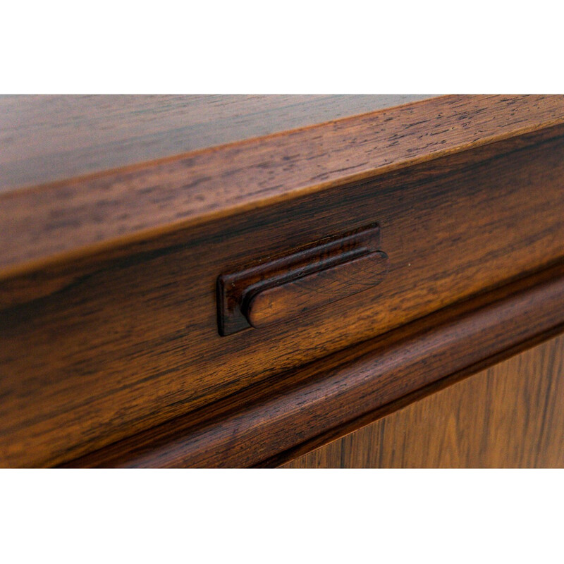 Vintage rosewood highboard, Denmark 1960