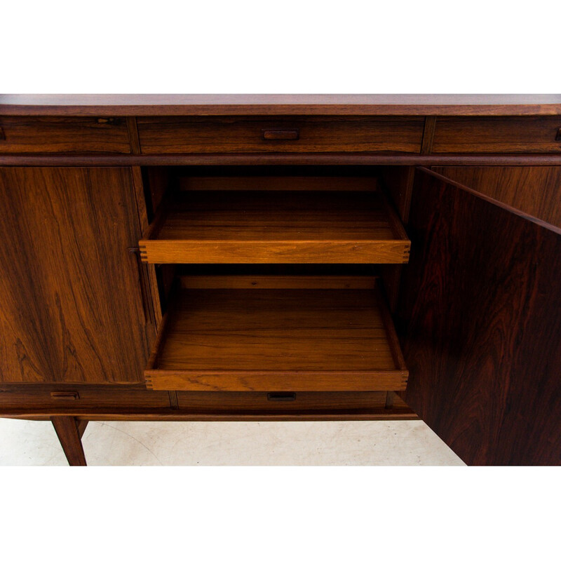 Vintage rosewood highboard, Denmark 1960