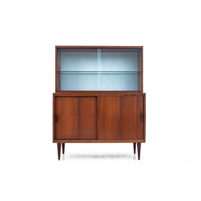 Vintage display cabinet by Wyszków, Poland 1960