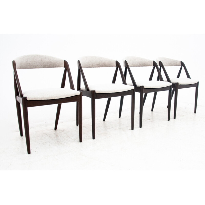 Set of 4 vintage model 31 chairs by Kai Kristiansen, Denmark 1960