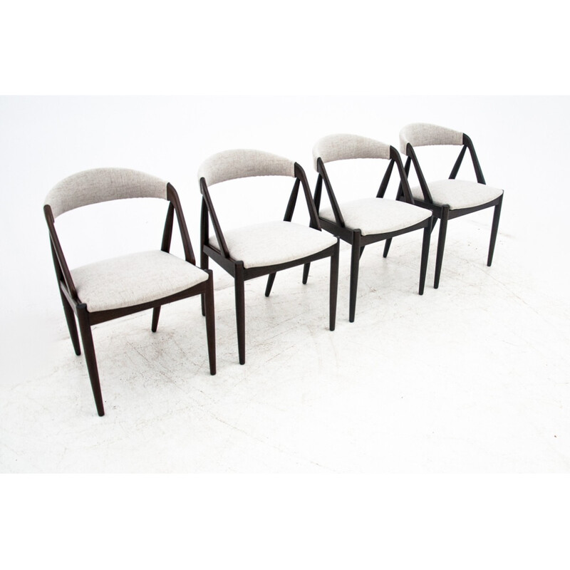 Set of 4 vintage model 31 chairs by Kai Kristiansen, Denmark 1960