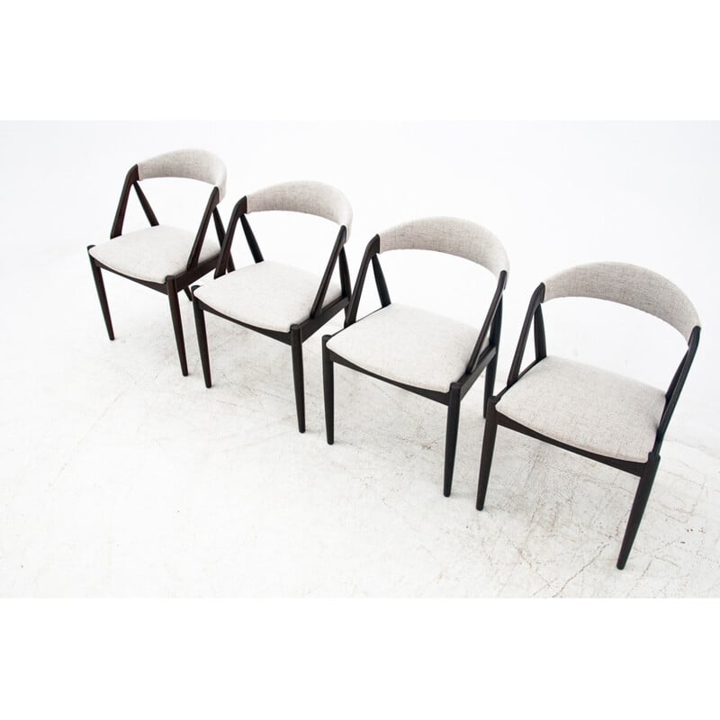 Set of 4 vintage model 31 chairs by Kai Kristiansen, Denmark 1960