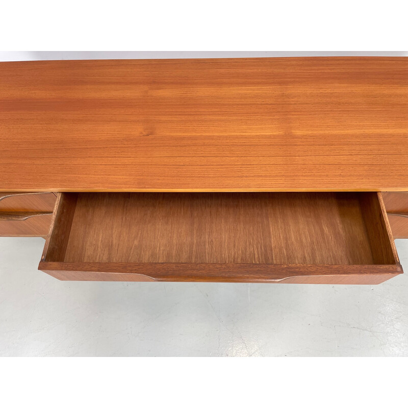 Vintage teak sideboard by Frank Guille for Austinsuite, England 1960s