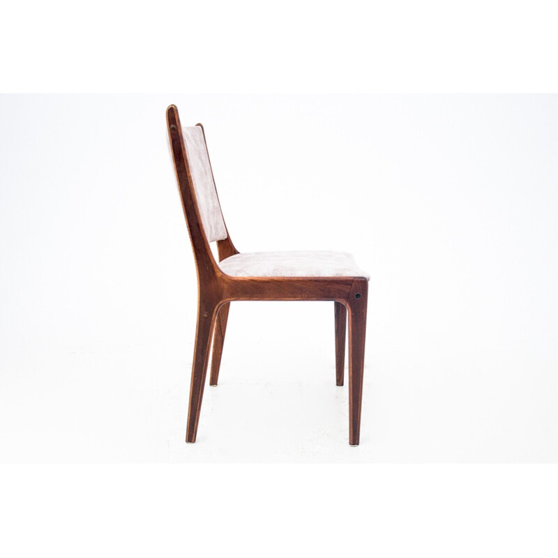 Satz von 6 Stühlen aus Teakholz von Uldum Mobelfabrik, Dänemark 1960er Jahre