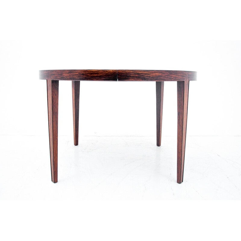 Vintage rosewood Danish table by Severin Hansen, 1960s