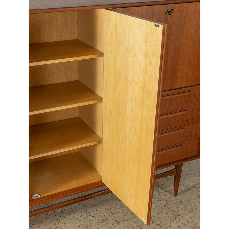 Credenza vintage in teak per Heinrich Riestenpatt, Germania 1960