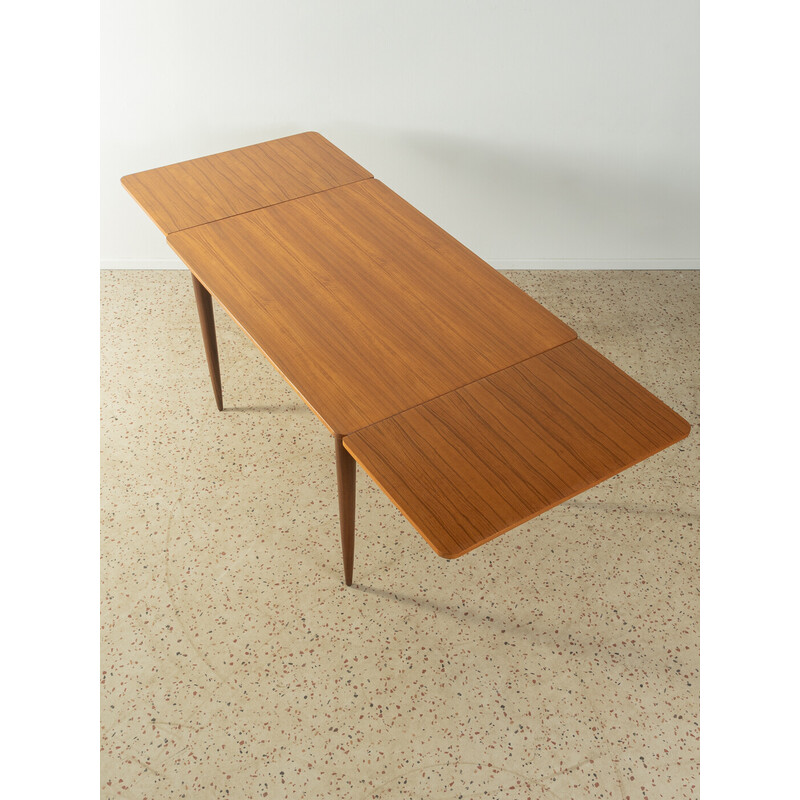 Mesa de teca extensível Vintage, Alemanha 1960