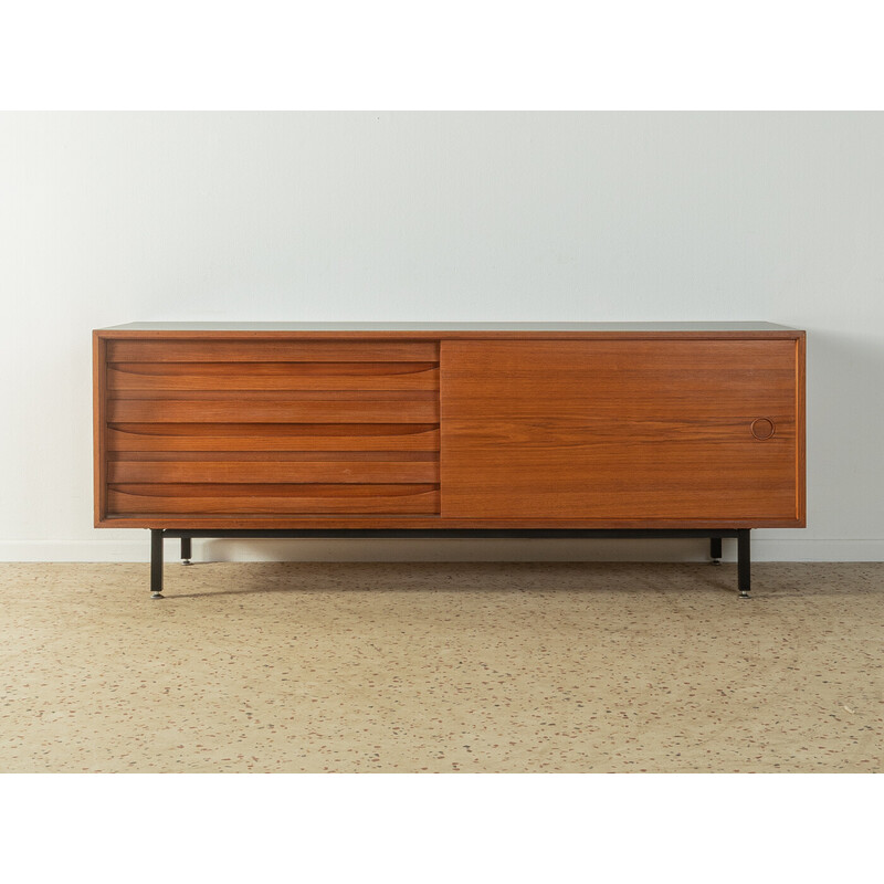 Vintage teak highboard by Lothar Wegner, Germany 1960s