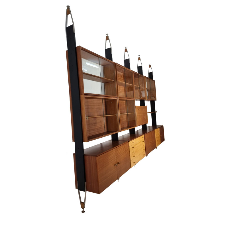 Vintage modular wall unit by Jitona, 1960