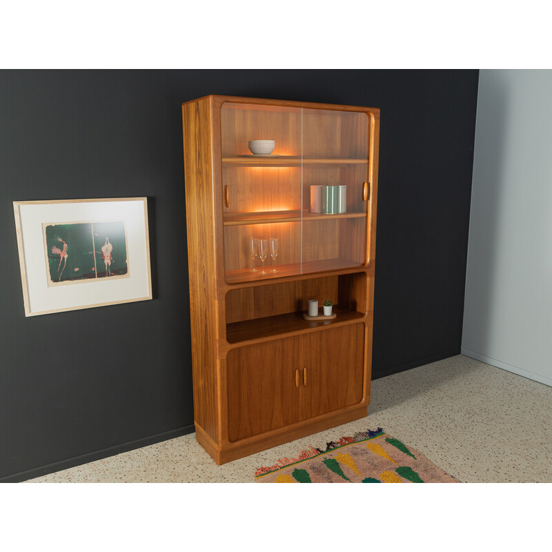 Vitrine vintage en teck pour Dyrlund, Danemark 1960