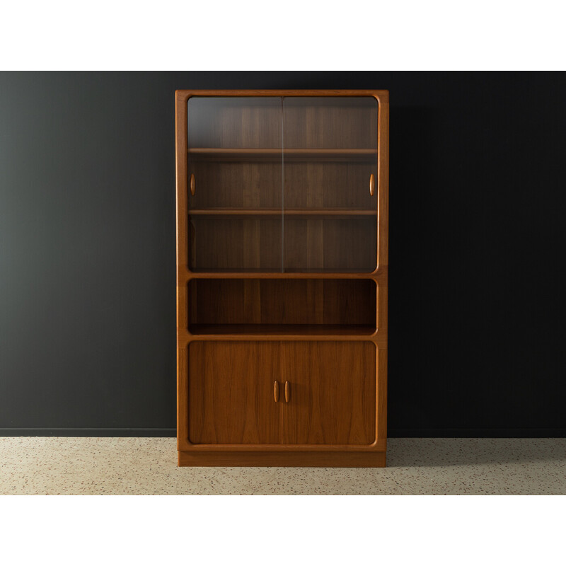 Vintage teak display cabinet for Dyrlund, Denmark 1960