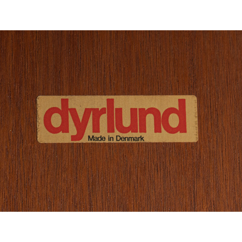 Vintage teak display cabinet for Dyrlund, Denmark 1960