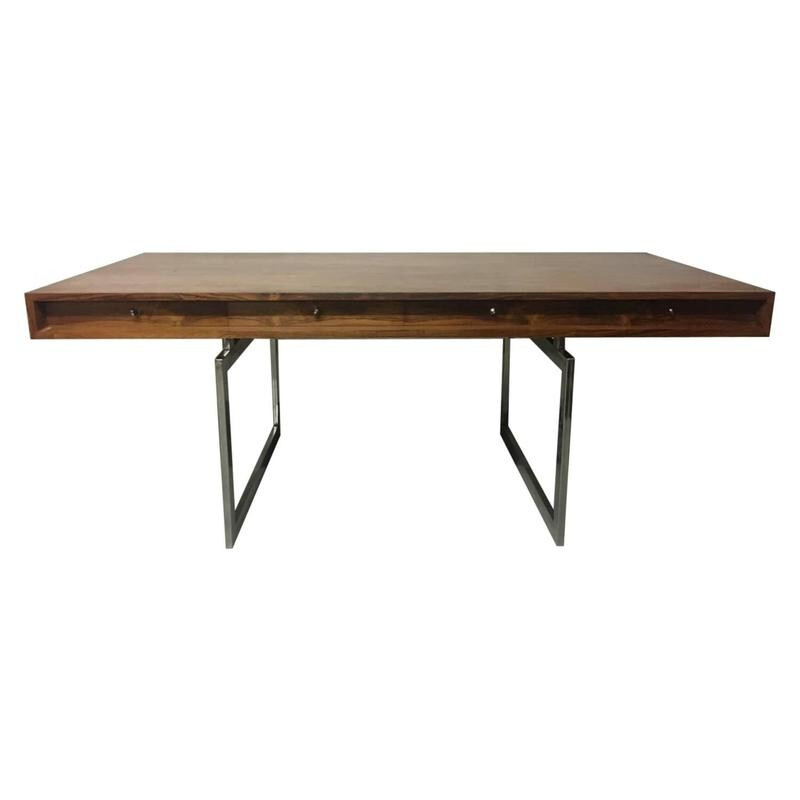 Rio rosewood desk by Bodil Kjaer fir E. Pederson & Son - 1960s