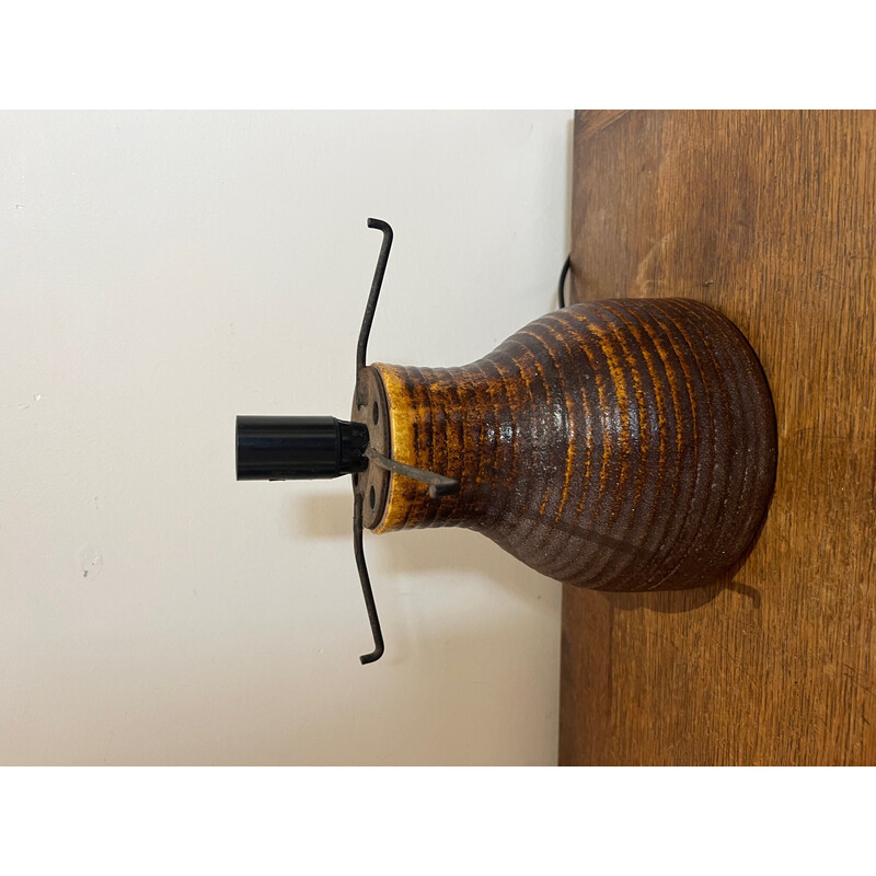 Lampe vintage en céramique par Accolay