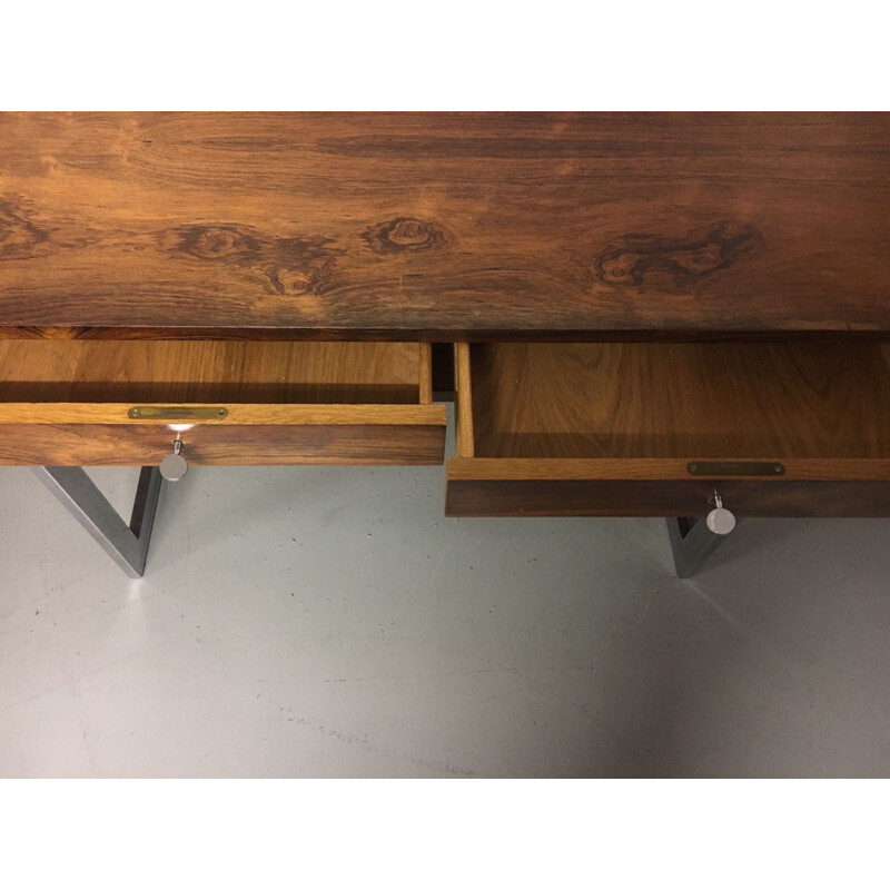 Rio rosewood desk by Bodil Kjaer fir E. Pederson & Son - 1960s