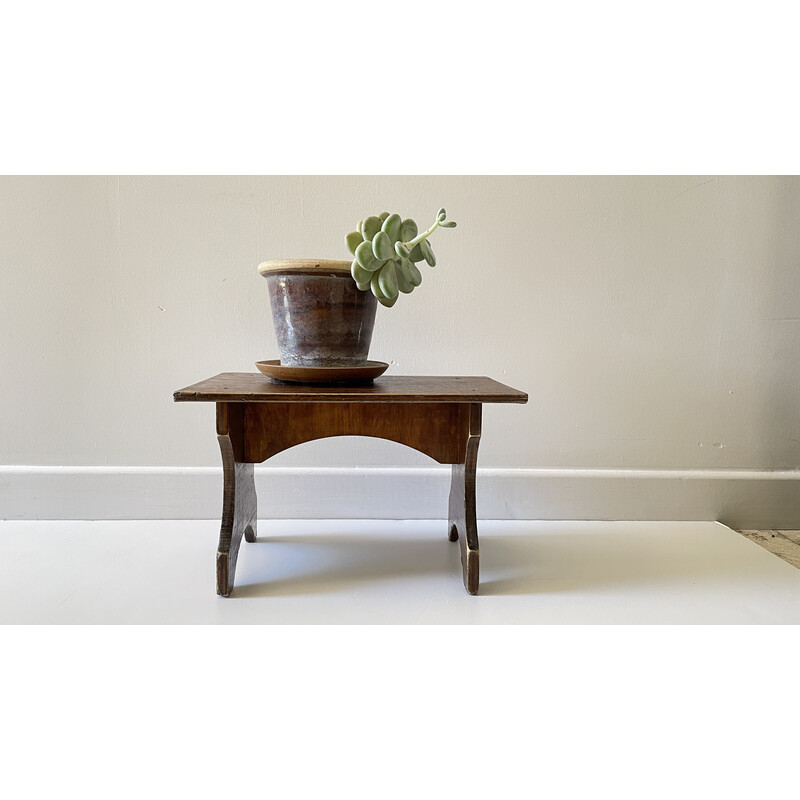 Vintage wooden stool