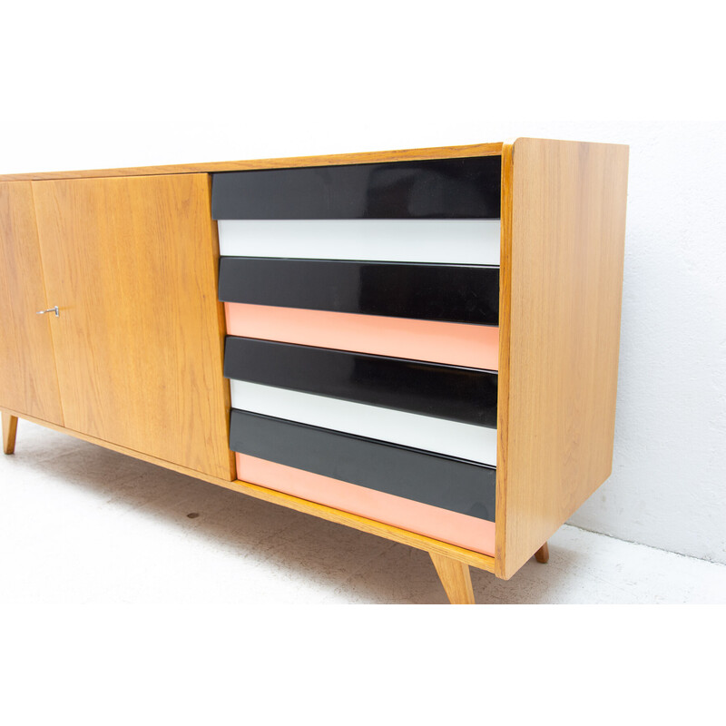 Mid century U-460 sideboard by Jiří Jiroutek for Interiér Praha, 1960s