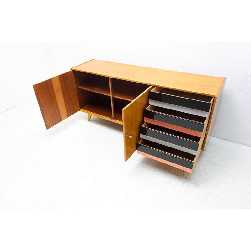 Mid century U-460 dressoir van Jiří Jiroutek voor Interiér Praha, 1960