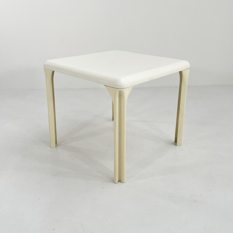 Vintage Stadio 80 dining table by Vico Magistretti for Artemide, 1970s