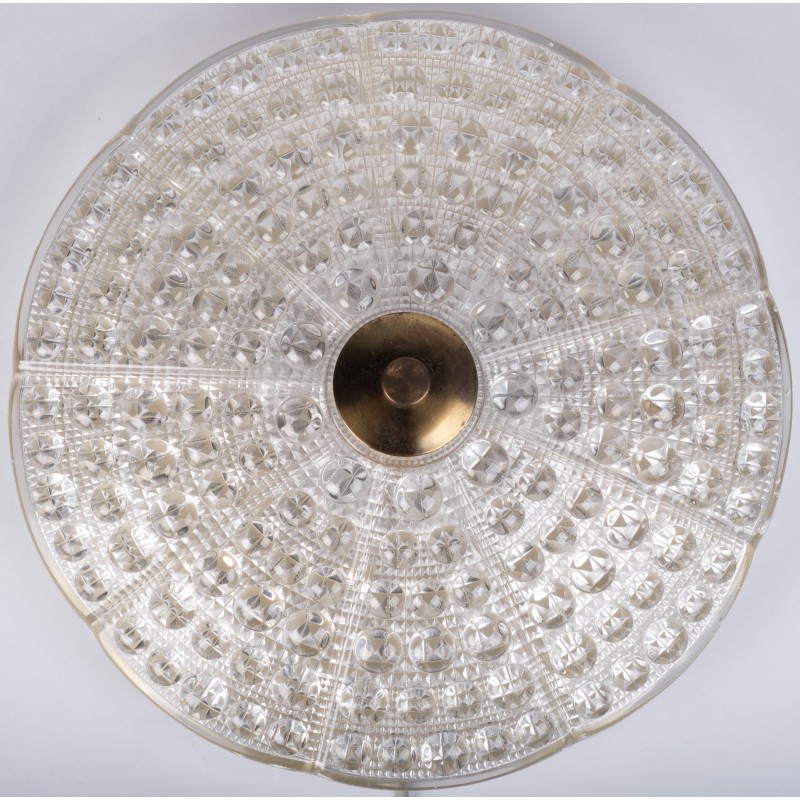 Vintage ceiling lamp by Carl Fagerlund for Orrefors, 1960