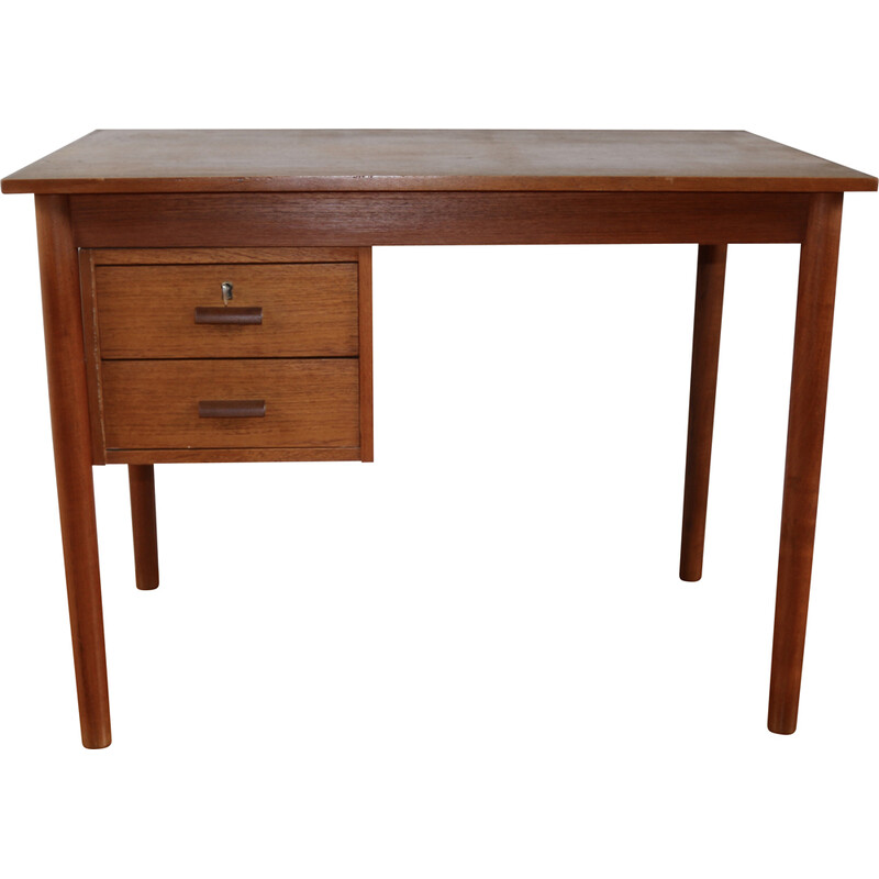 Bureau scandinave vintage en teck, Danemark 1960