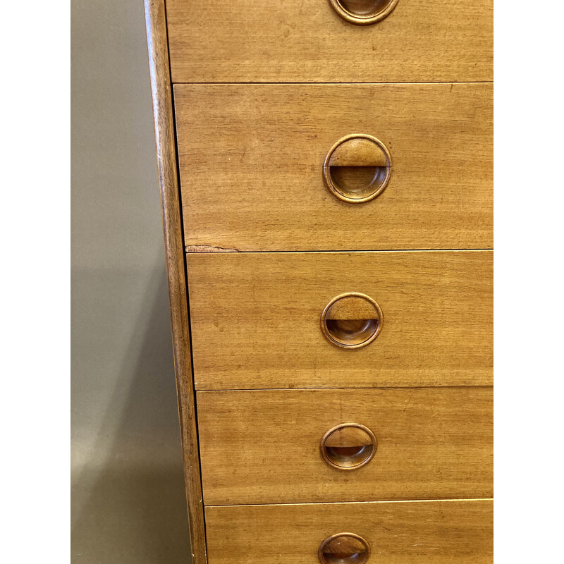 Scandinavian vintage teak chest of drawers, 1950