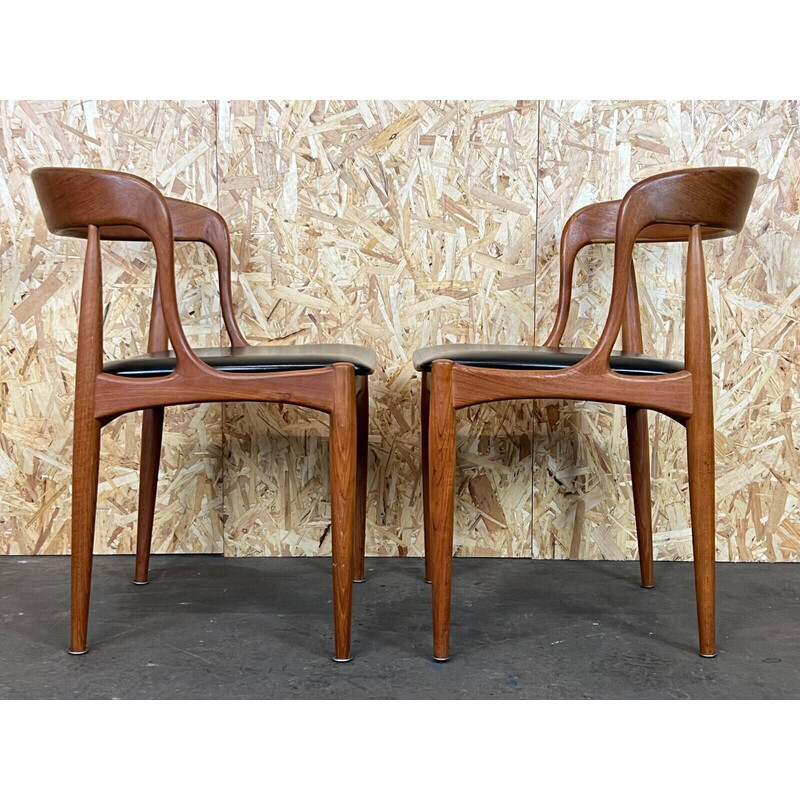 Paire de chaises vintage par Johannes Andersen pour Uldum, 1960-1970