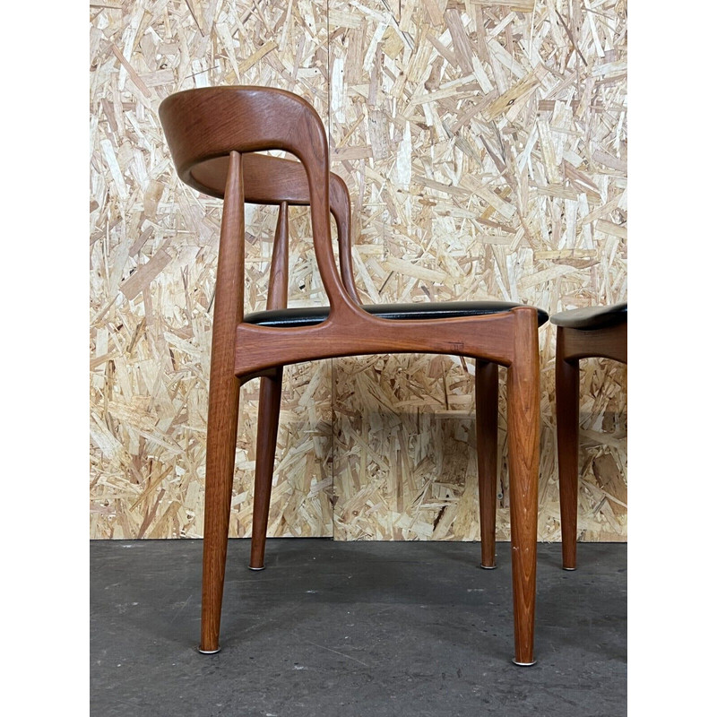 Pair of vintage dining chairs by Johannes Andersen for Uldum, 1960-1970s