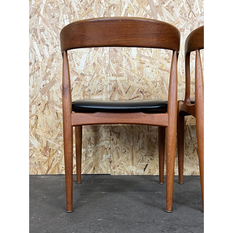 Pair of vintage dining chairs by Johannes Andersen for Uldum, 1960-1970s