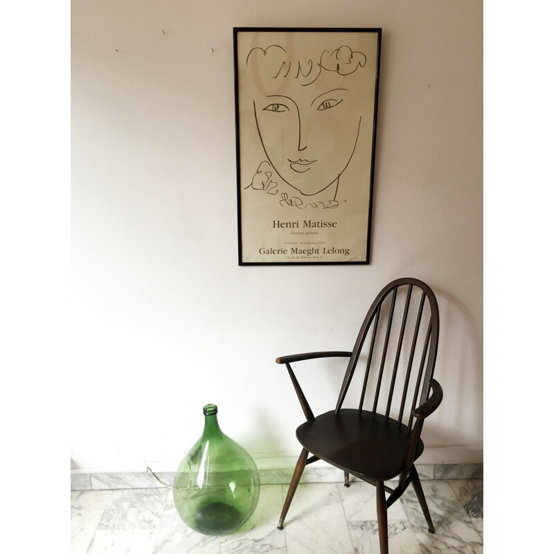 Affiche encadrée Henry Matisse - 1980