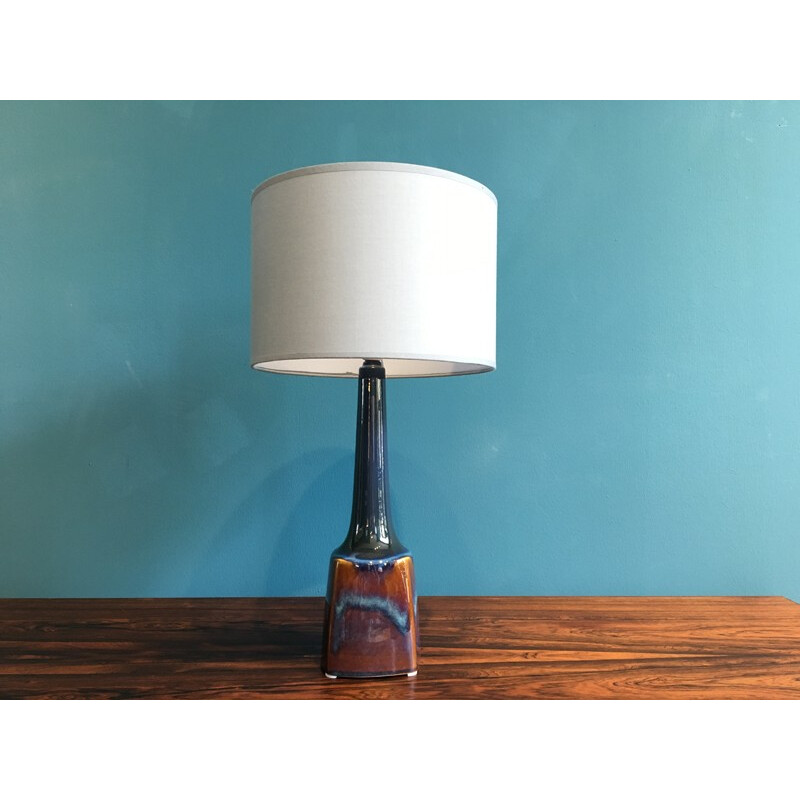 Mid century Danish Ceramic Table Lamp by Soholm - 1960s