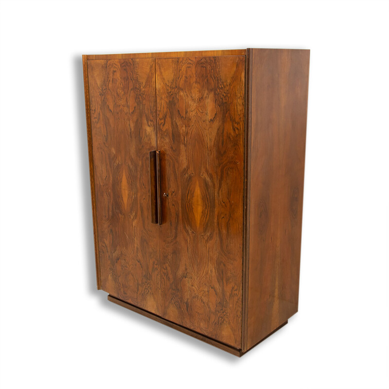 Armoire fonctionnaliste vintage par Up Zavody, Tchécoslovaquie 1950