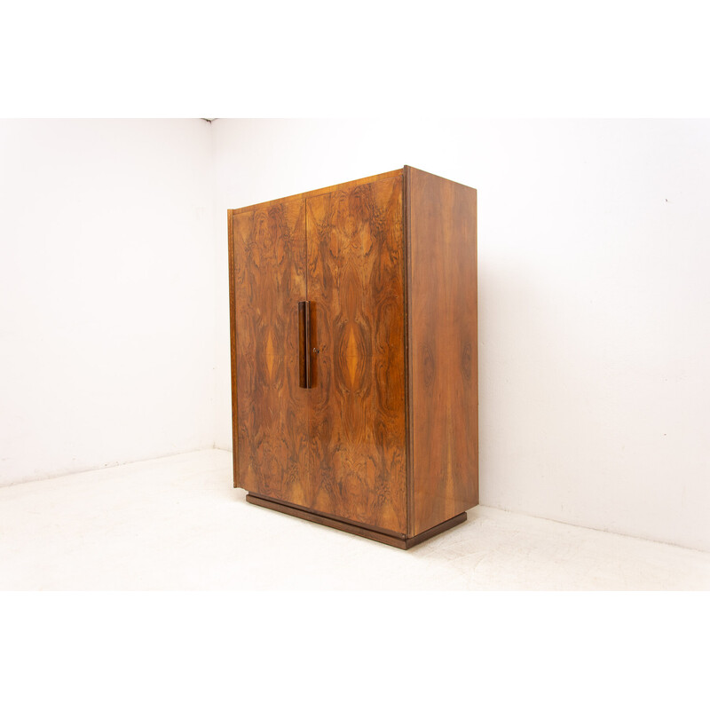 Armoire fonctionnaliste vintage par Up Zavody, Tchécoslovaquie 1950