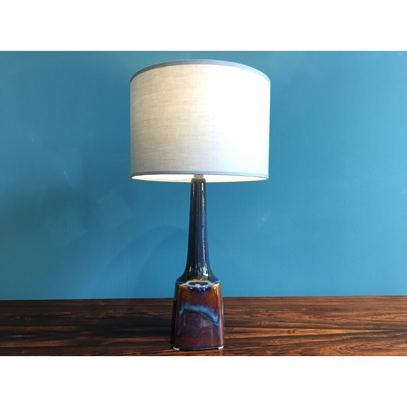 Mid century Danish Ceramic Table Lamp by Soholm - 1960s