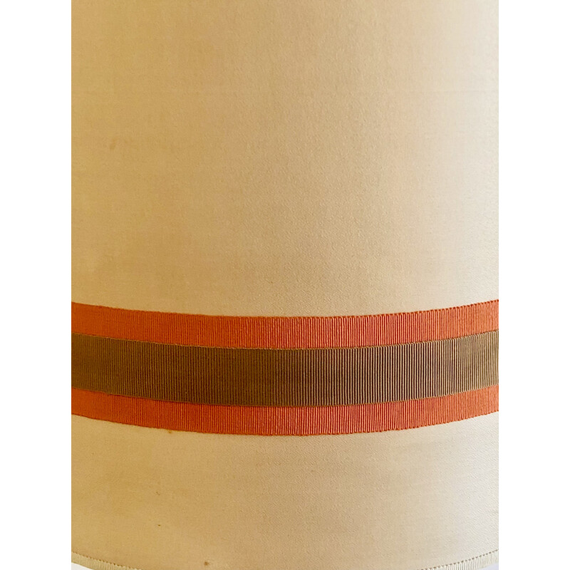 Lampada da salotto vintage arancione, Italia 1970