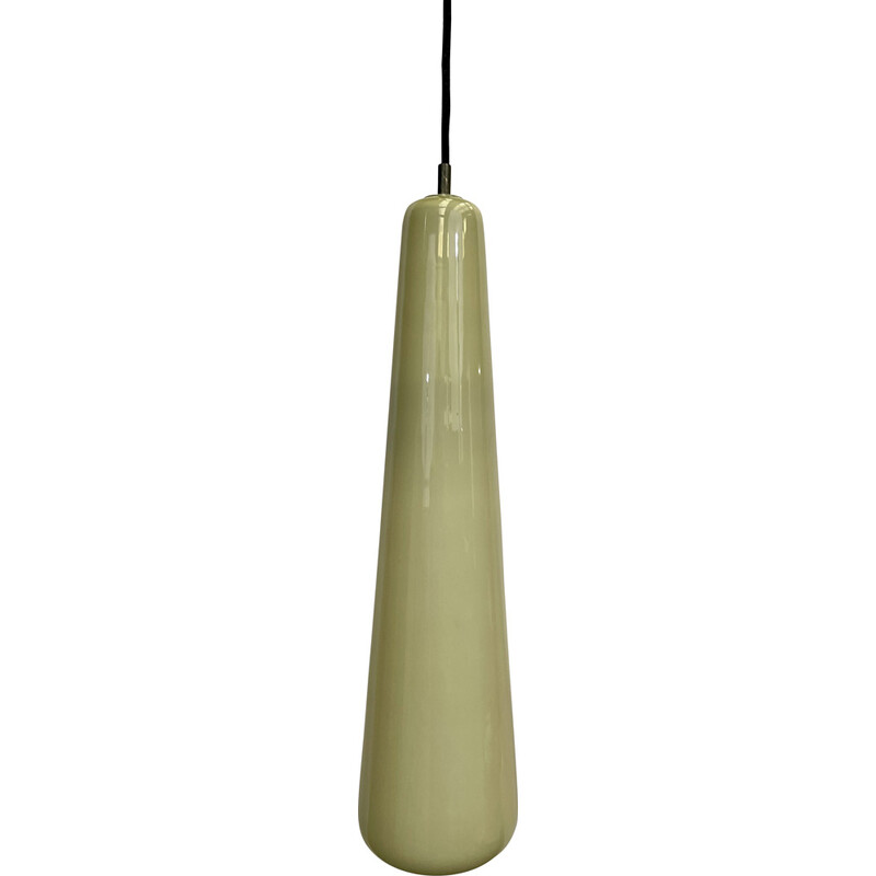 O pendente Drop vintage de Östen Kristiansson para Luxus, 1960
