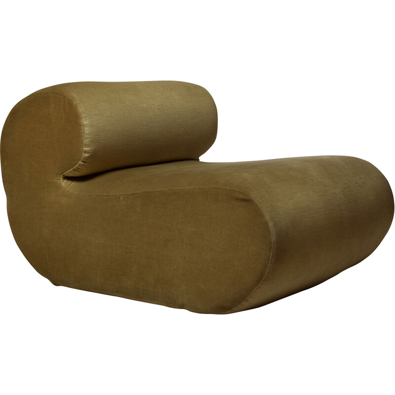 Sillón vintage de terciopelo de Christian Adam, 1970