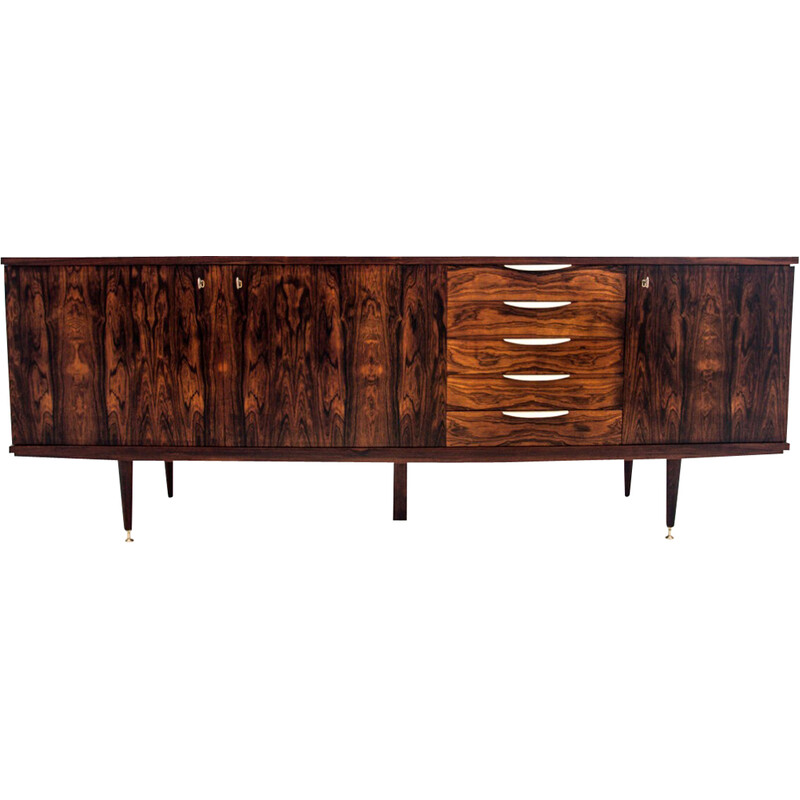 Vintage rosewood sideboard, Western Europe 1960s