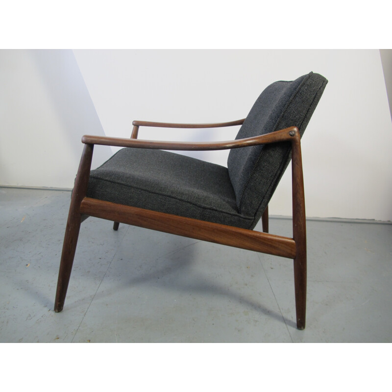 Mid-Century Teak Easy Chair by Hartmut Lohmeyer for Wilkhahn - 1950s