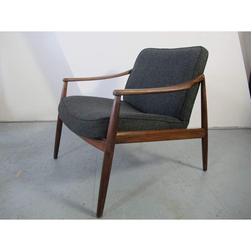 Mid-Century Teak Easy Chair by Hartmut Lohmeyer for Wilkhahn - 1950s