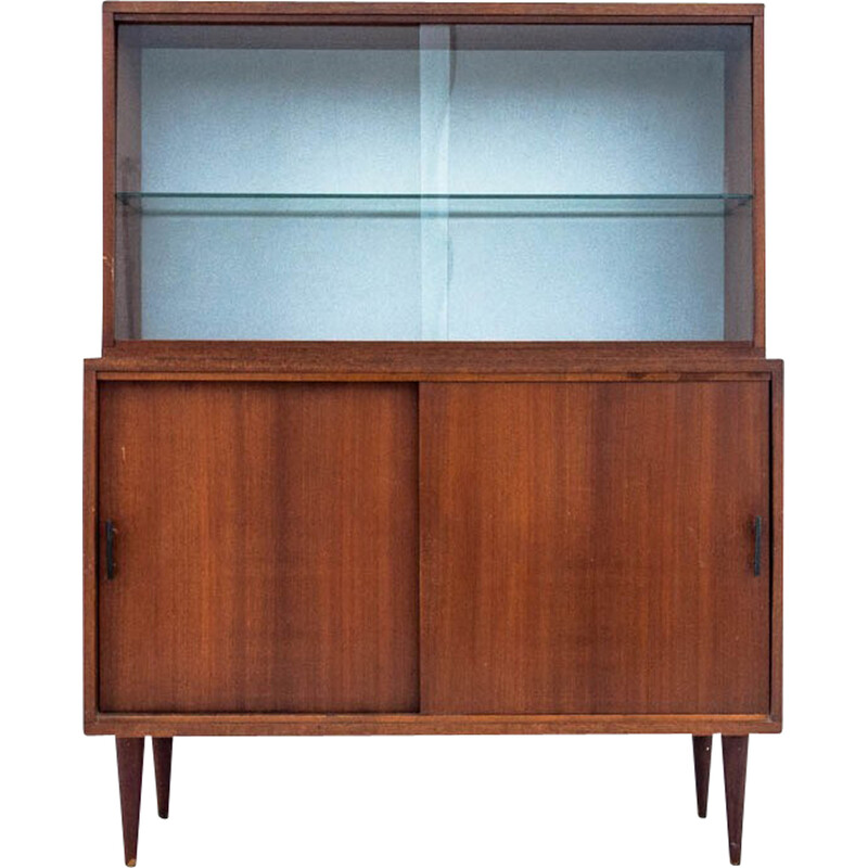 Vintage display cabinet by Wyszków, Poland 1960